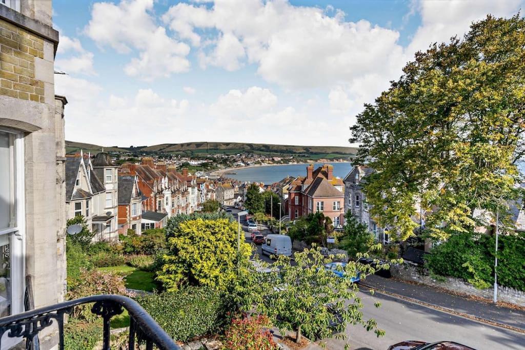 Willa Dizzy Heights Swanage Sleeps 10 With Amazing Views Zewnętrze zdjęcie