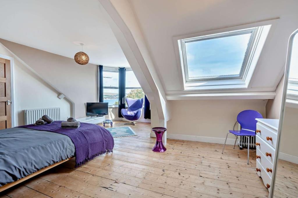 Willa Dizzy Heights Swanage Sleeps 10 With Amazing Views Zewnętrze zdjęcie