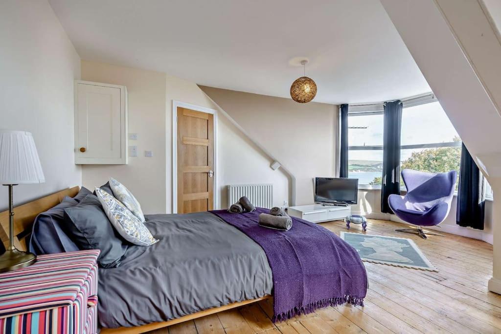 Willa Dizzy Heights Swanage Sleeps 10 With Amazing Views Zewnętrze zdjęcie